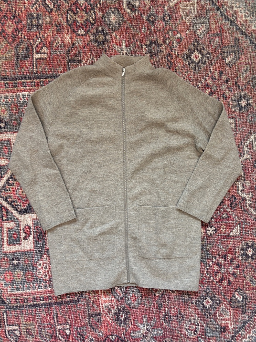 COS Women's Wool Full-Zip Sweater
